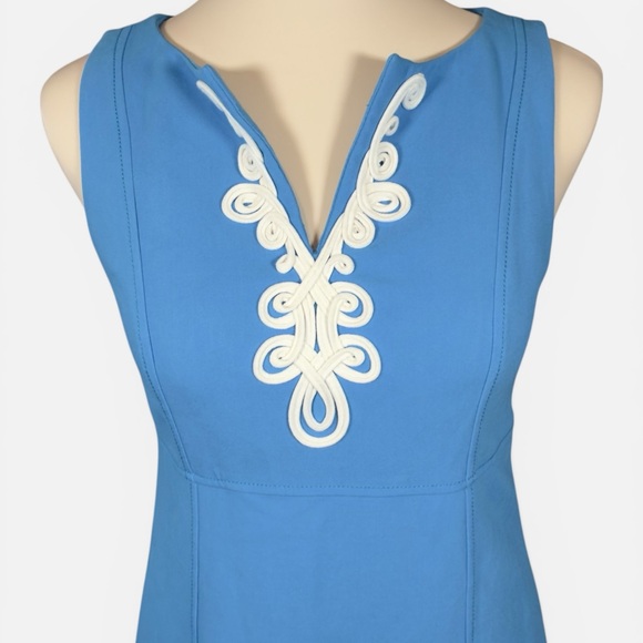 Lilly Pulitzer Trini Shift Dress in Lunar Blue - Picture 2 of 9